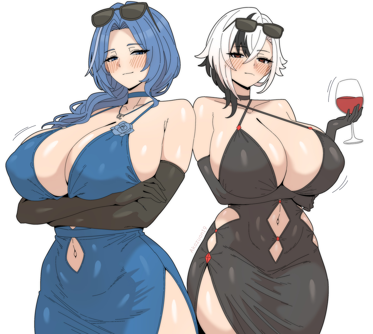 This is a pixiv picture whose title is Party 🥂.