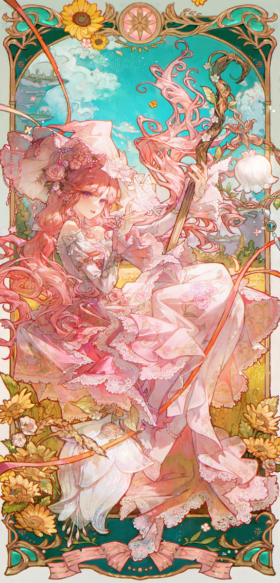 This is a pixiv picture whose title is Nikki❀.
