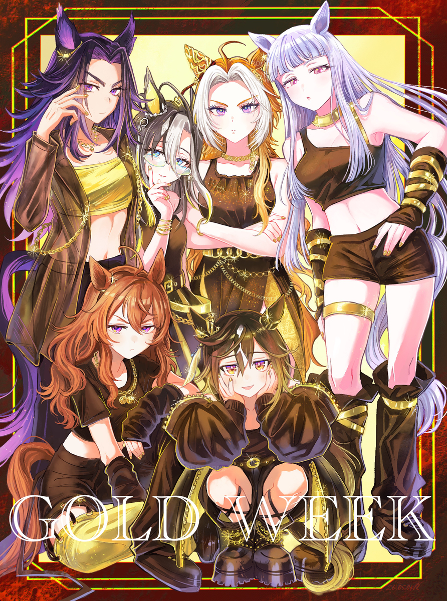 This is a pixiv picture whose title is GOLD WEEK.