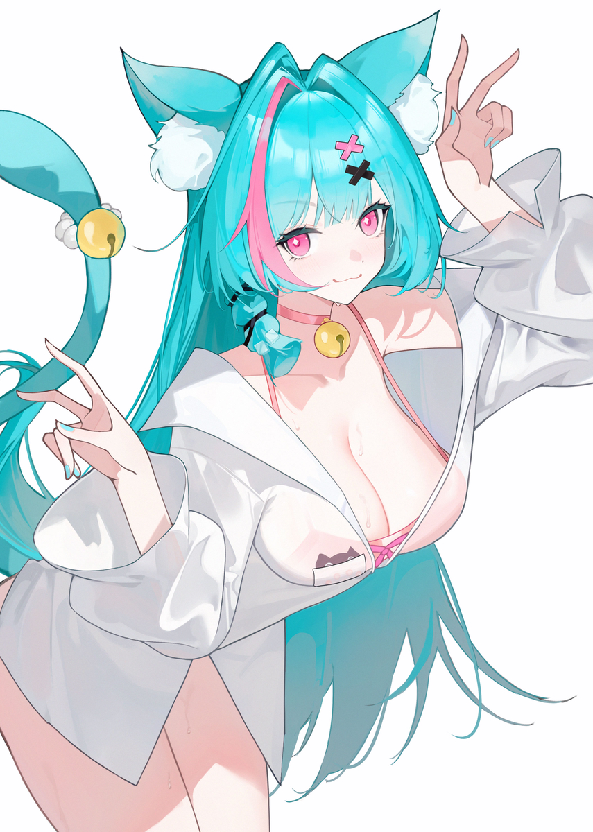 This is a pixiv picture whose title is ミント.