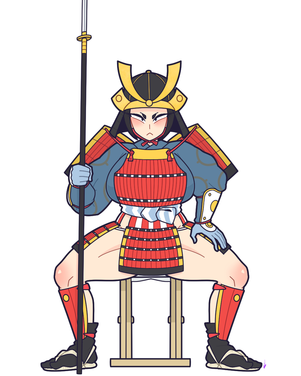 This is a pixiv picture whose title is 야리 사무라이.