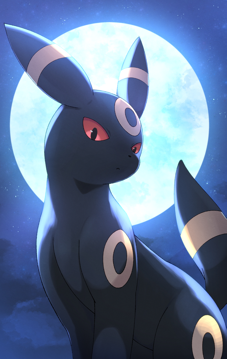 This is a pixiv picture whose title is ブラッキー.