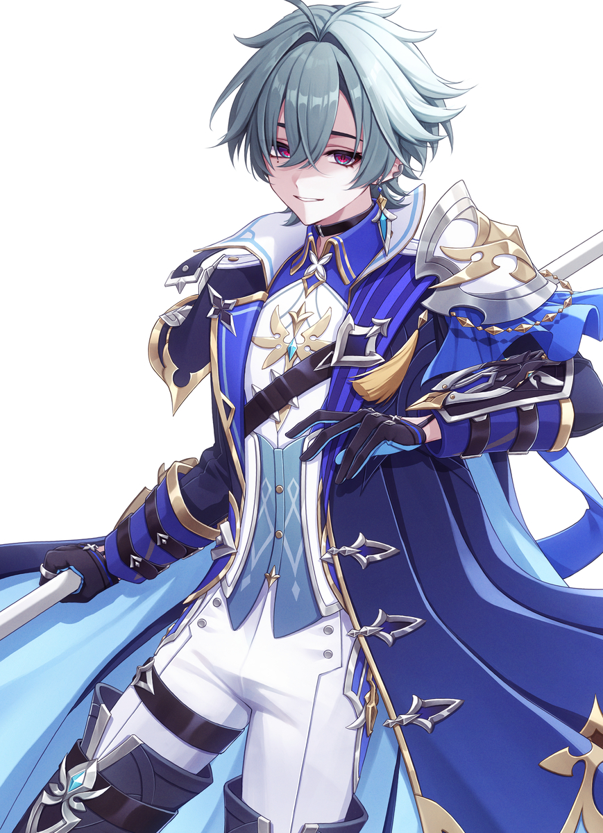 This is a pixiv picture whose title is ローエン.