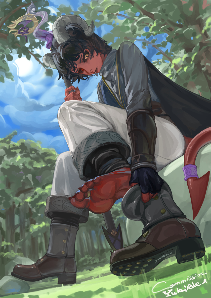This is a pixiv picture whose title is In forest.