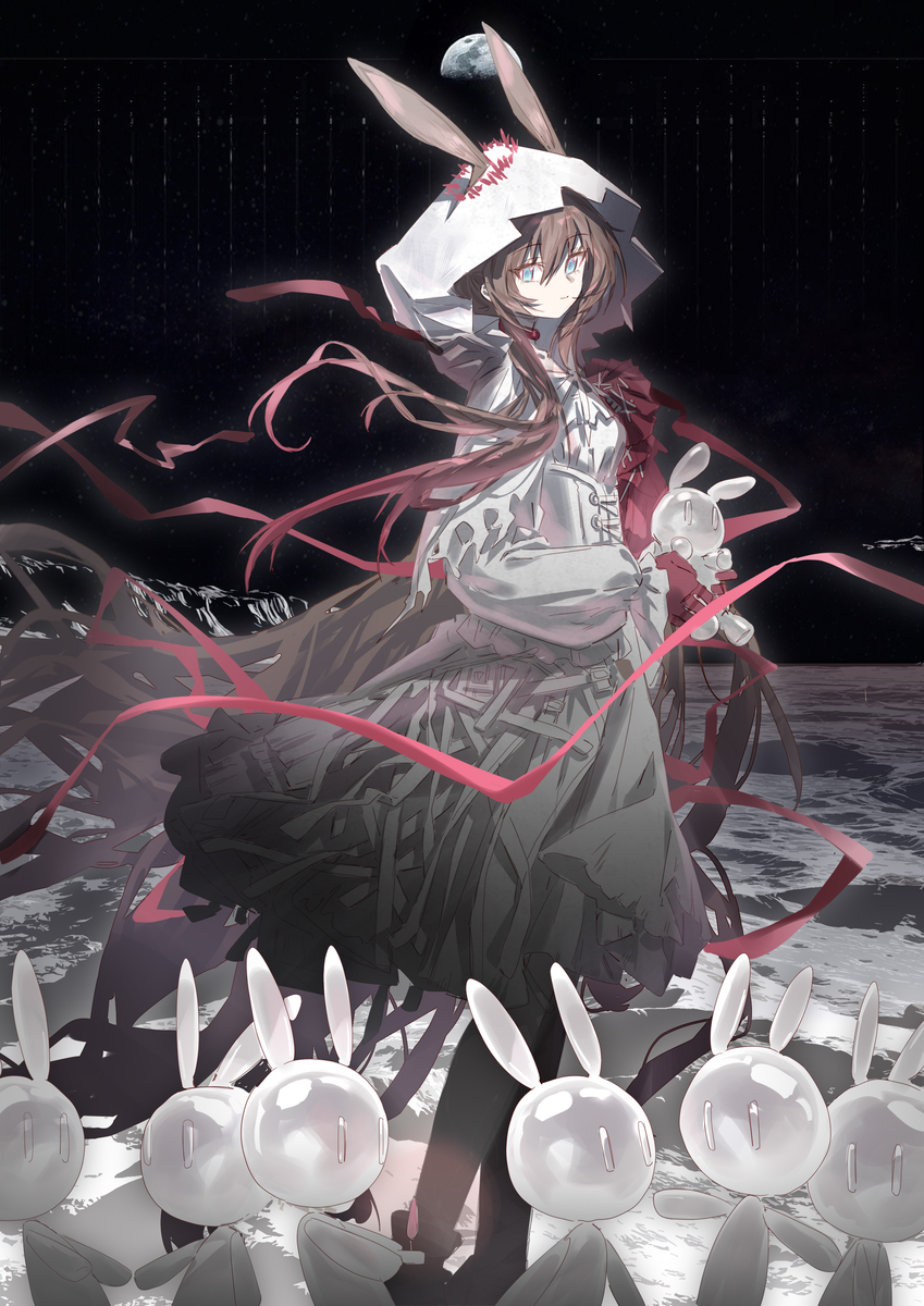 This is a pixiv picture whose title is 芭莎兔兔.