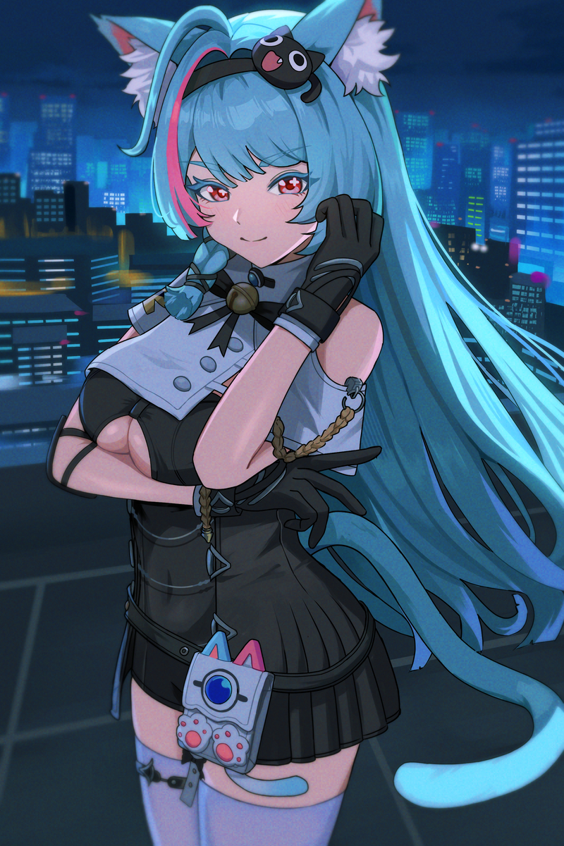 This is a pixiv picture whose title is ミント(NTE).