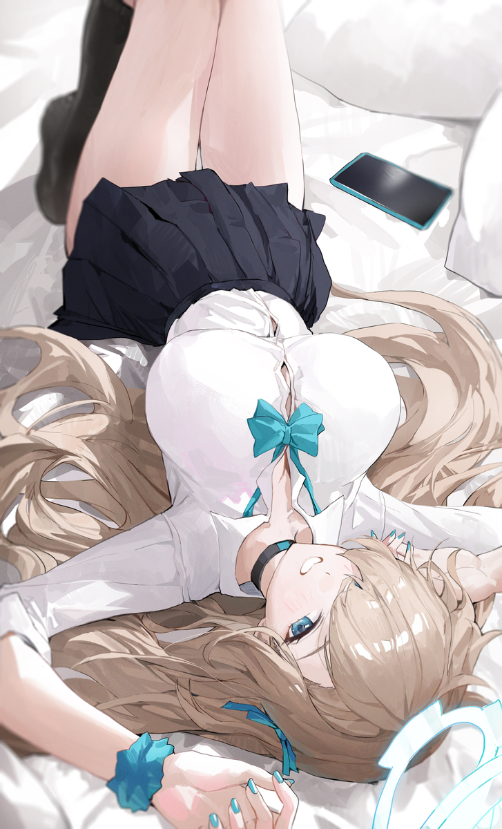 This is a pixiv picture whose title is 一之瀬アスナ(制服)（day5）.