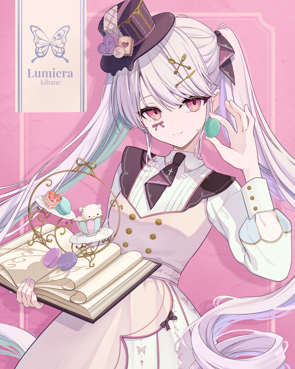 This is a pixiv picture whose title is A Sweet Table on a Storybook.