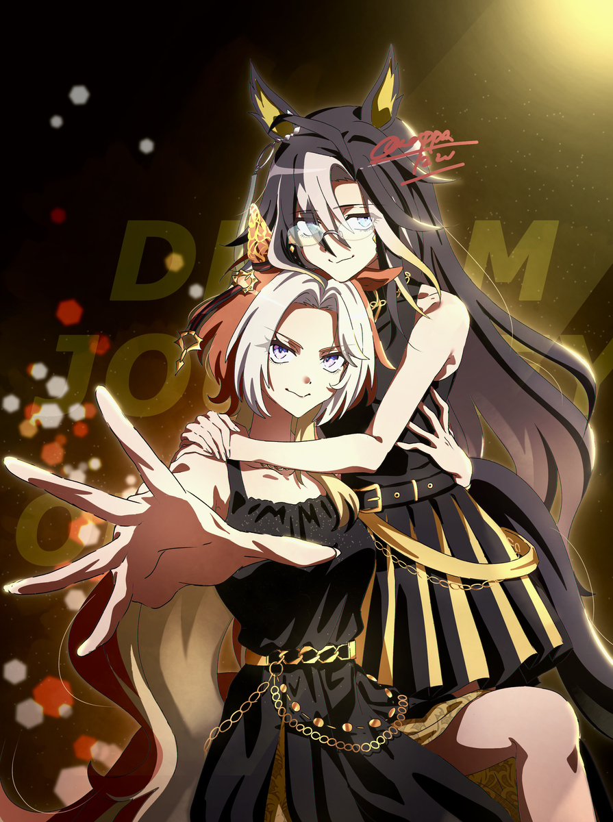 This is a pixiv picture whose title is 黄金姉妹.