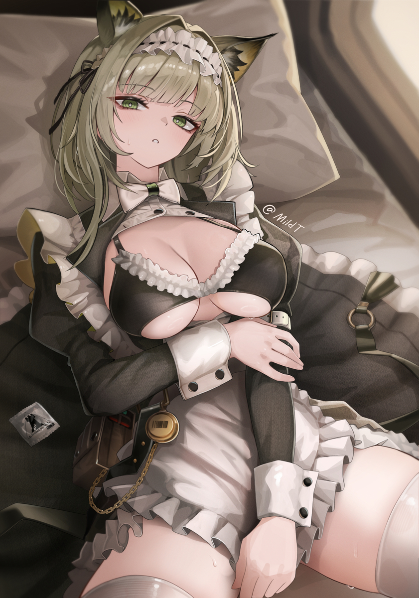 This is a pixiv picture whose title is Kal'tsit.