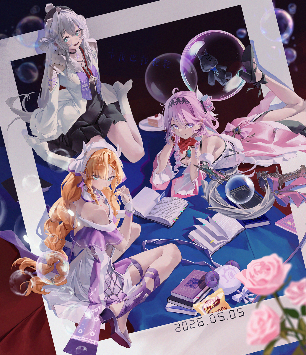 This is a pixiv picture whose title is 鳴潮2周年おめでとう！.