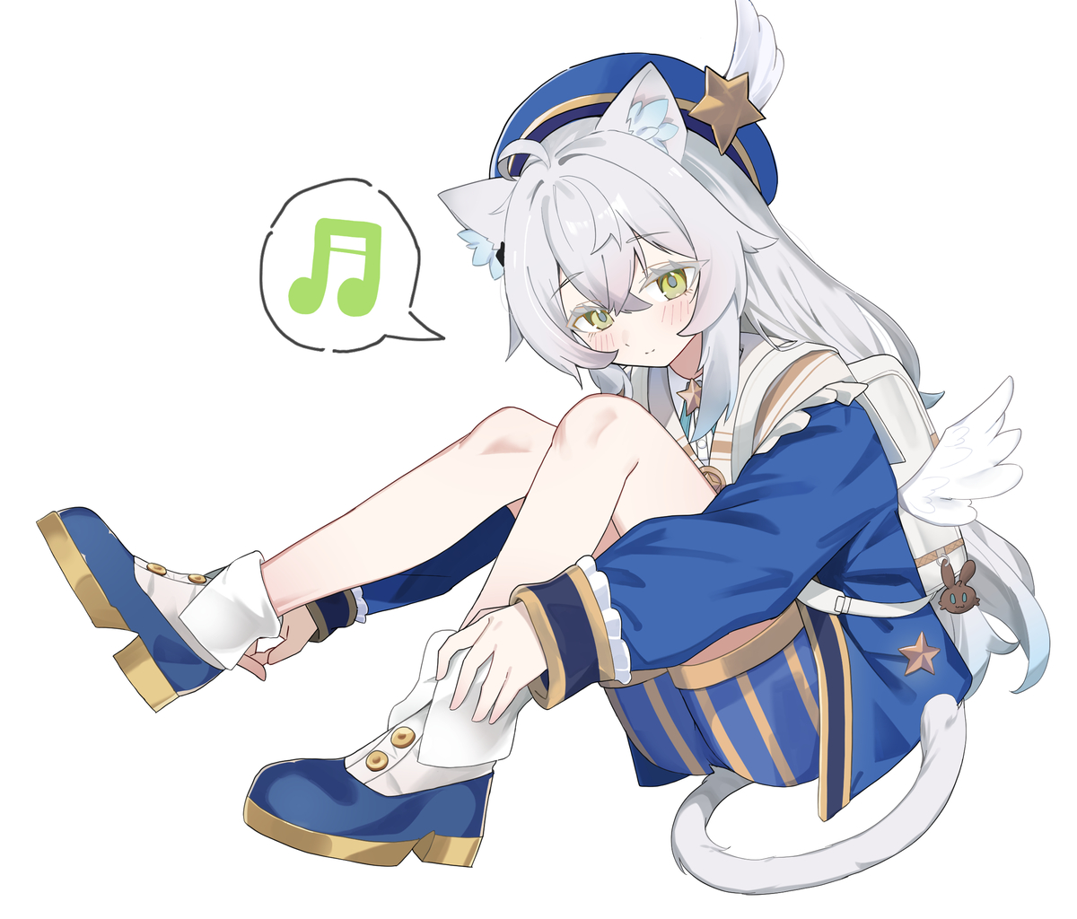 This is a pixiv picture whose title is 迷迭香 唱诗班礼赞.