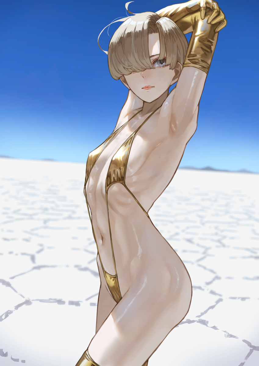 This is a pixiv picture whose title is YAYOI GOLD.