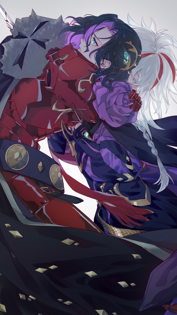 This is a pixiv picture whose title is Kyrie eleison.
