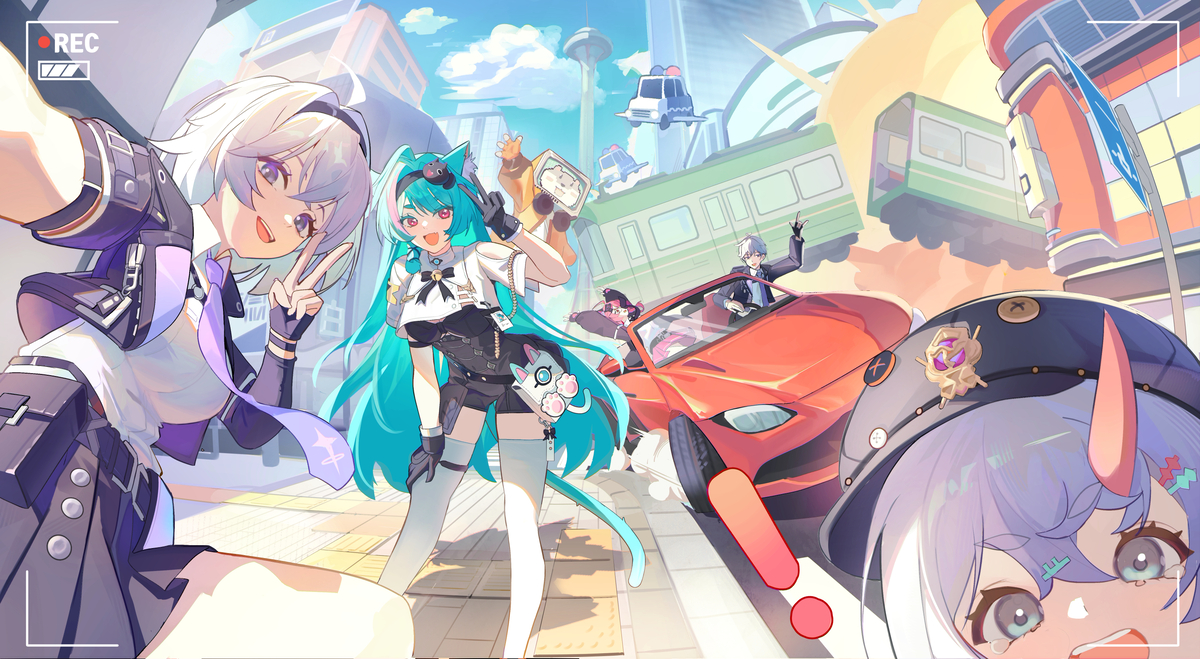This is a pixiv picture whose title is ヘテロシティへようこそ！.