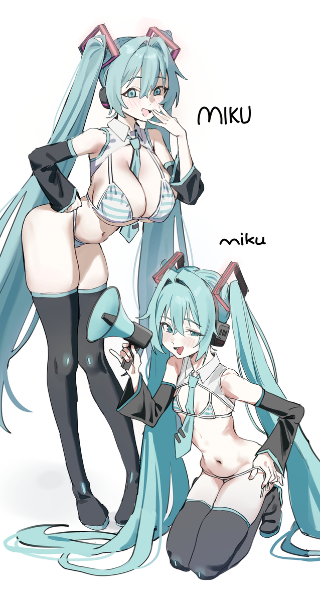 This is a pixiv picture whose title is MIKU Xx miku.