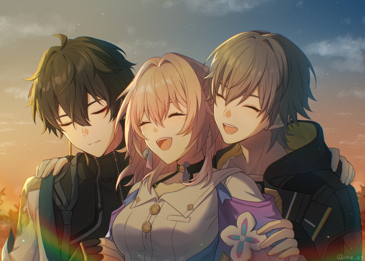 This is a pixiv picture whose title is HSR logⅤ.