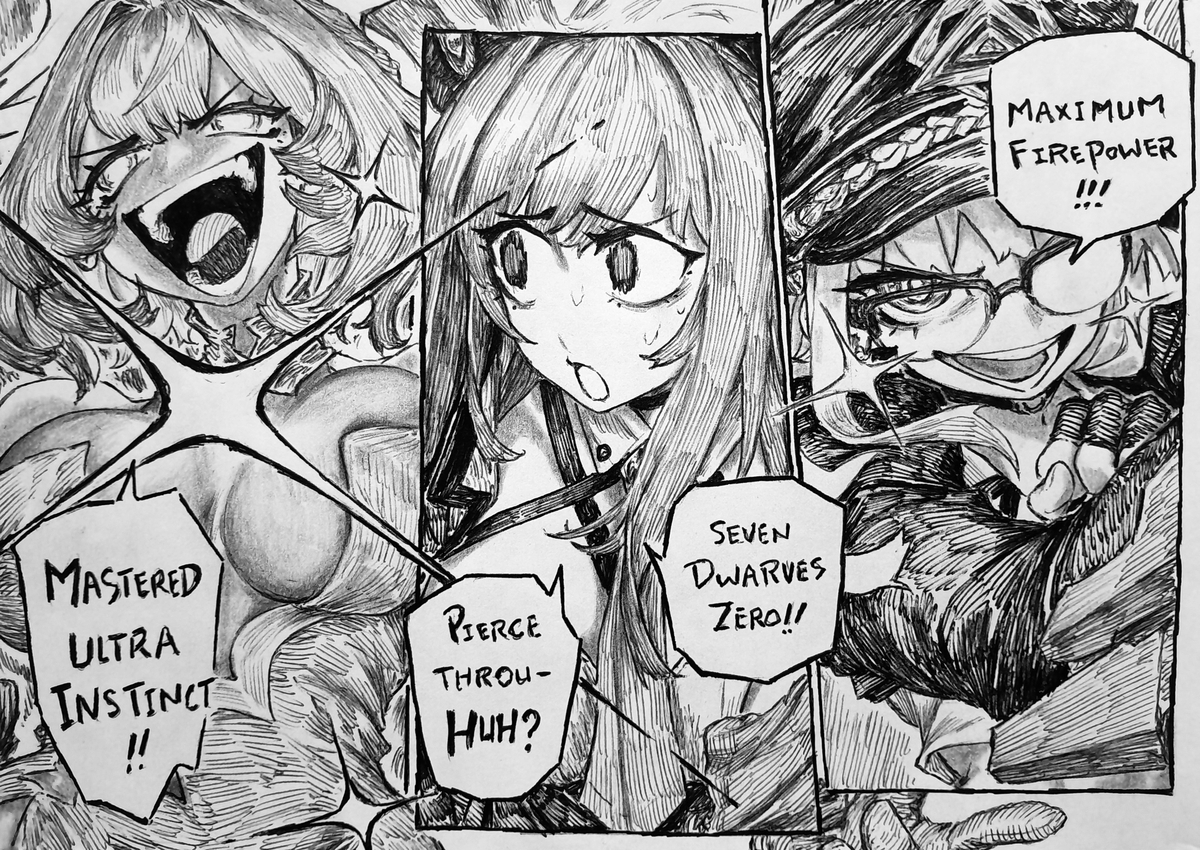 This is a pixiv picture whose title is Overspec.
