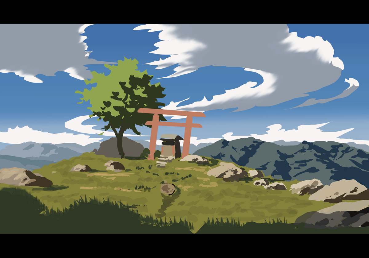 This is a pixiv picture whose title is sketch　finish.