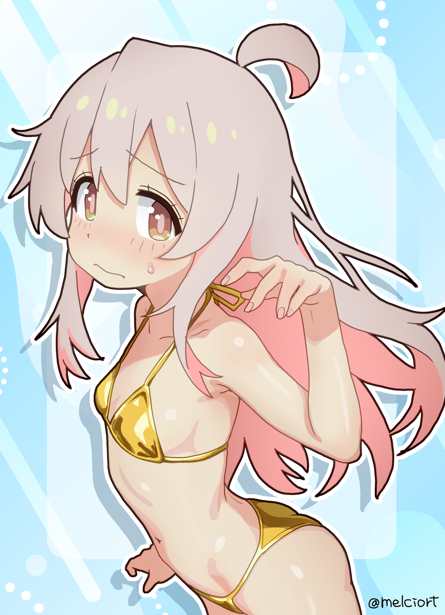 This is a pixiv picture whose title is ゴールデン まひろちゃん.