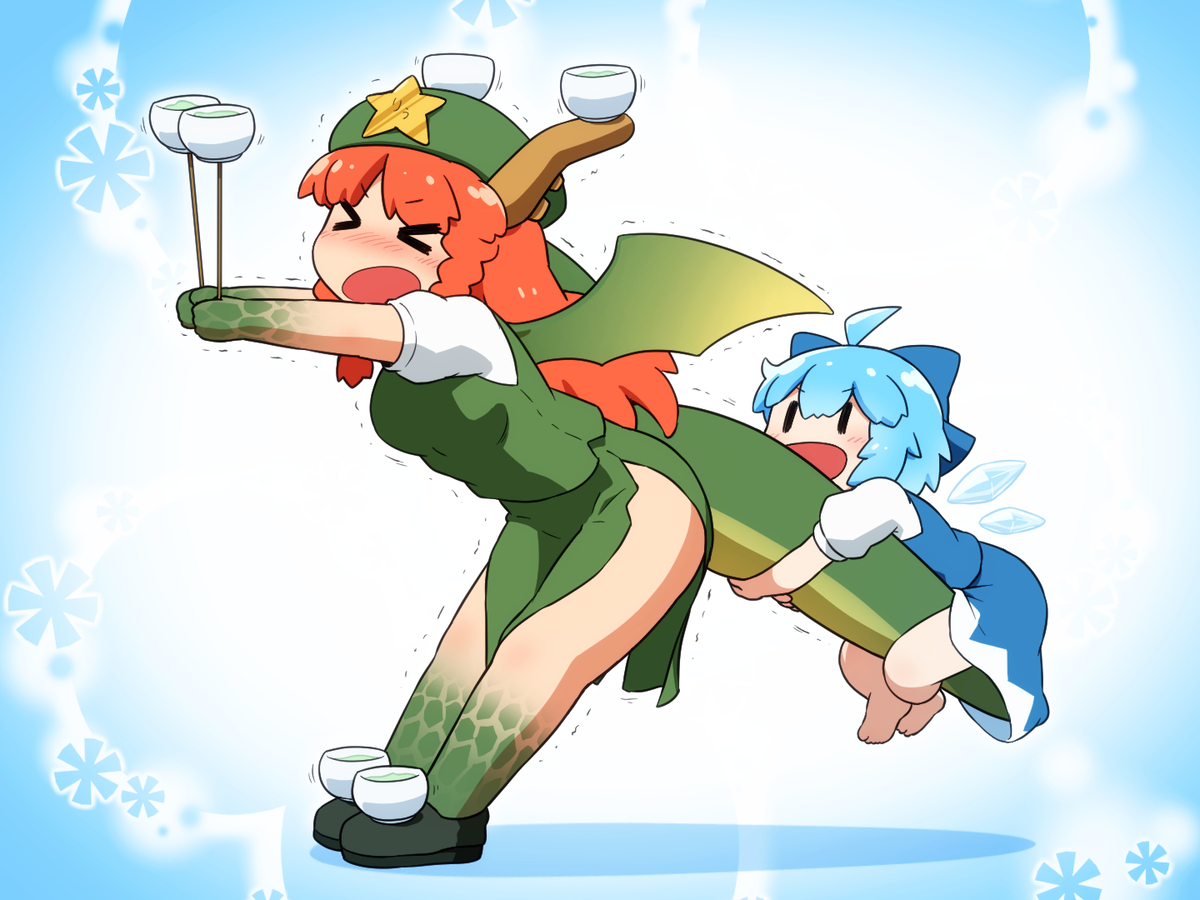 This is a pixiv picture whose title is 🧊.