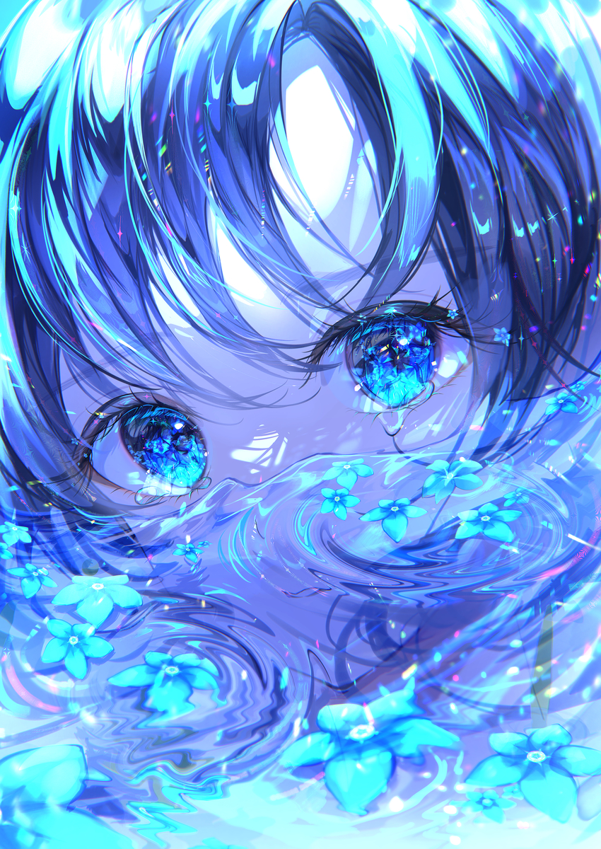 This is a pixiv picture whose title is 私を忘れないで.