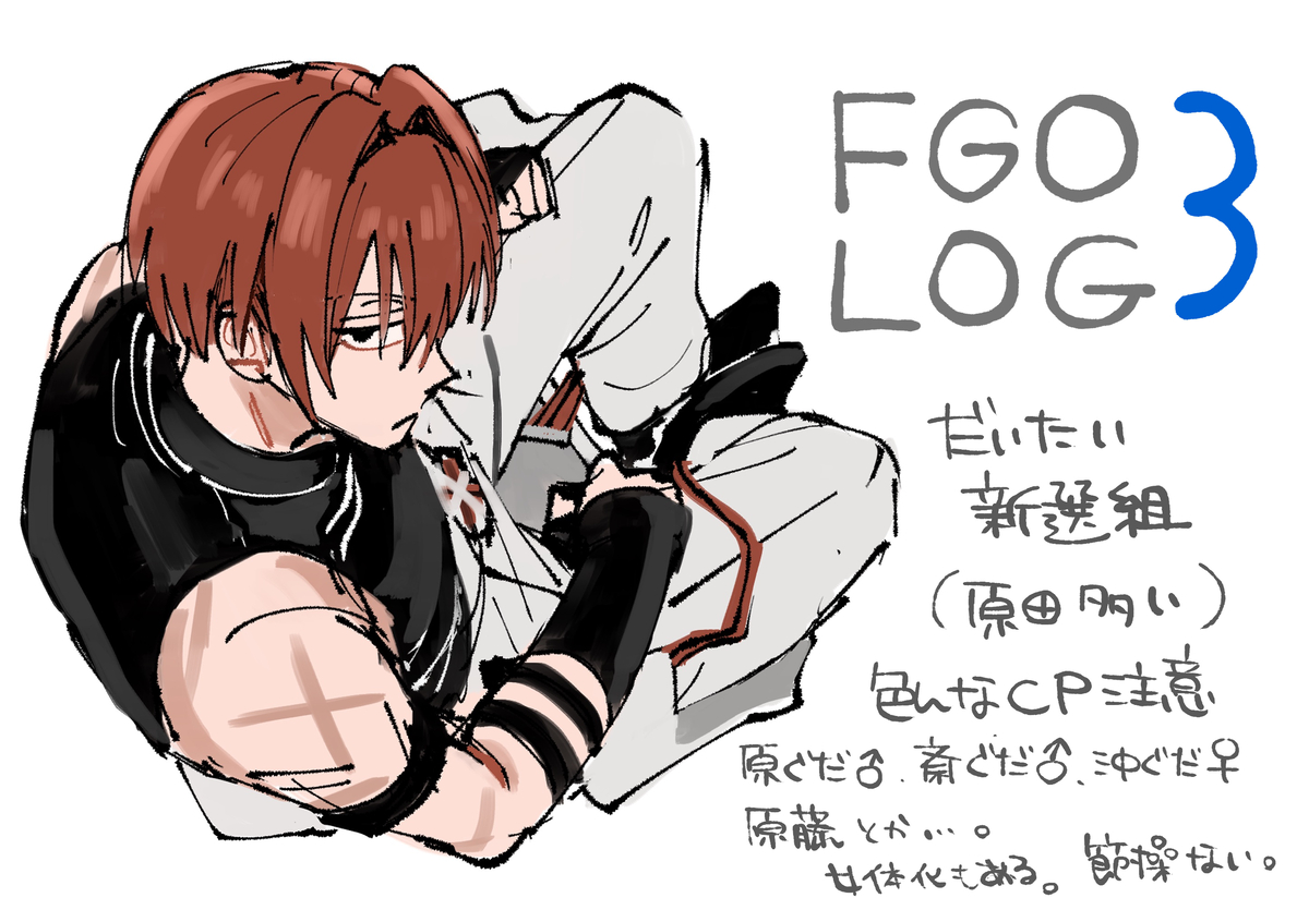 This is a pixiv picture whose title is FGOLOG3.