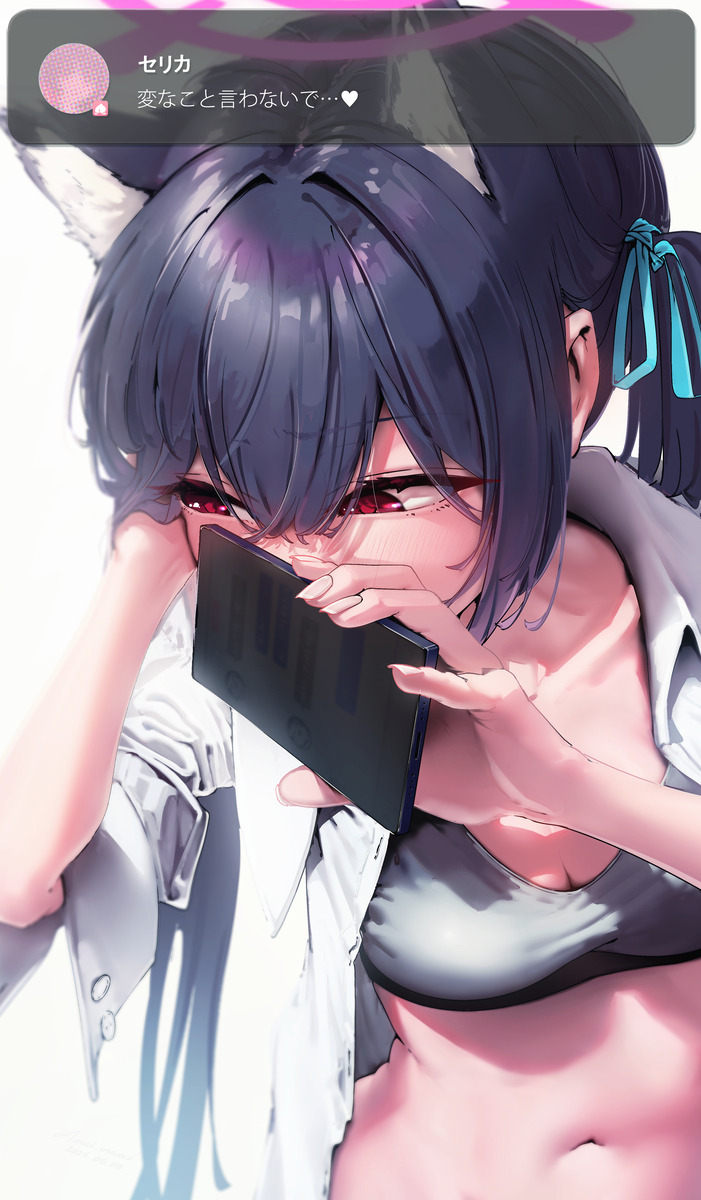This is a pixiv picture whose title is 🍑❤.