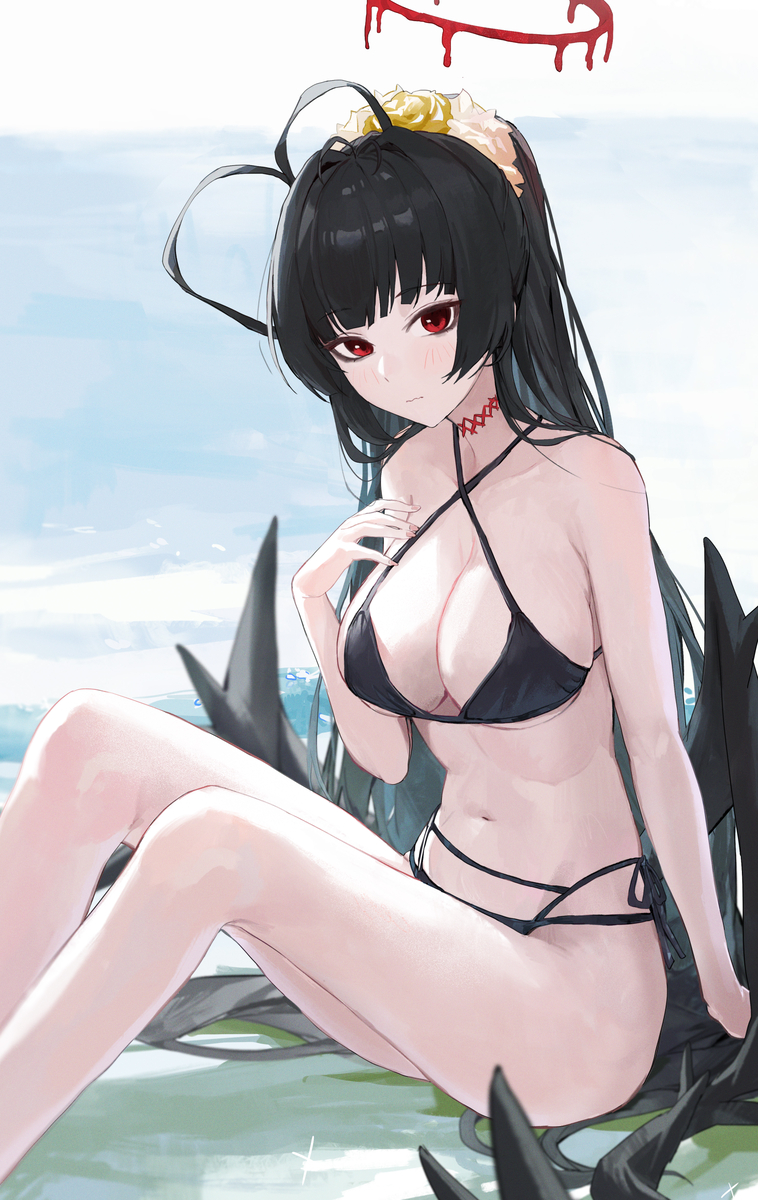 This is a pixiv picture whose title is 剣先ツルギ(day7).