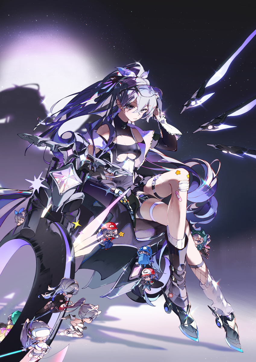This is a pixiv picture whose title is Lv.999.
