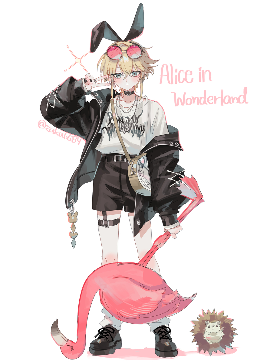 This is a pixiv picture whose title is アリスとクロッケー.