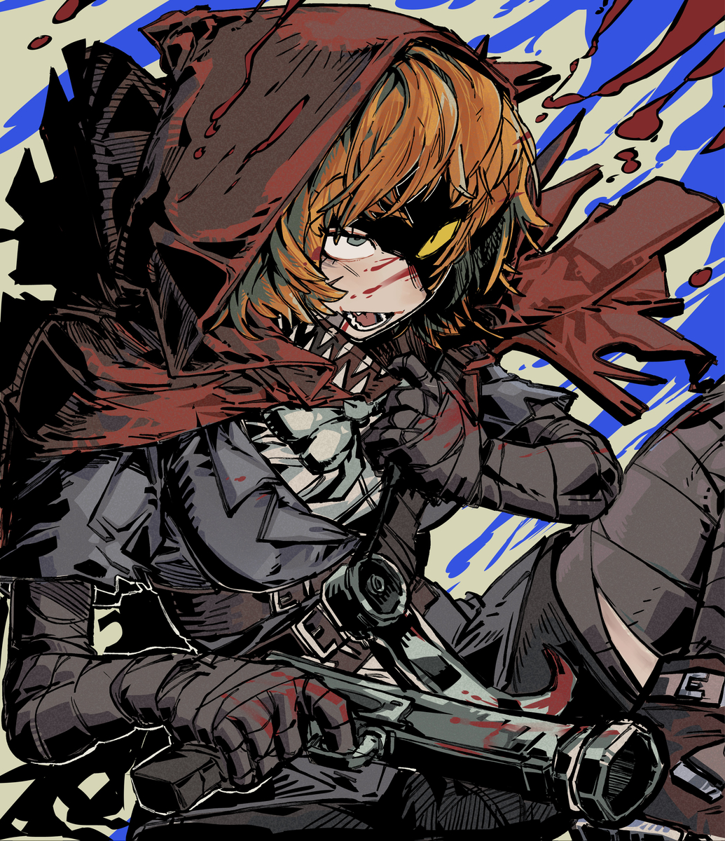 This is a pixiv picture whose title is 붉은두건 이스마엘2.