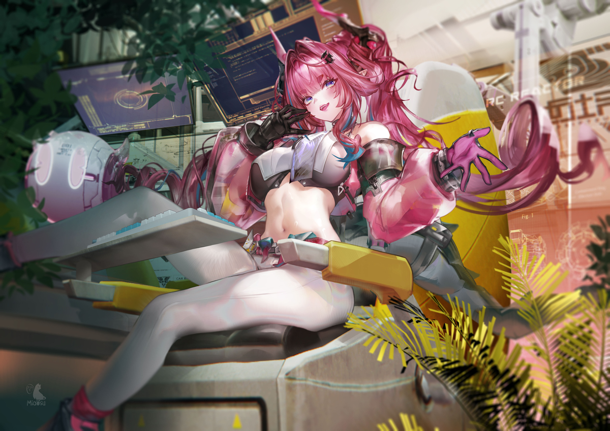 This is a pixiv picture whose title is Yvonne.