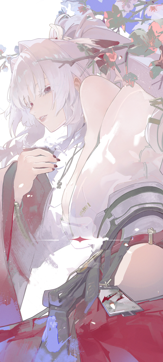 This is a pixiv picture whose title is 緋雪.