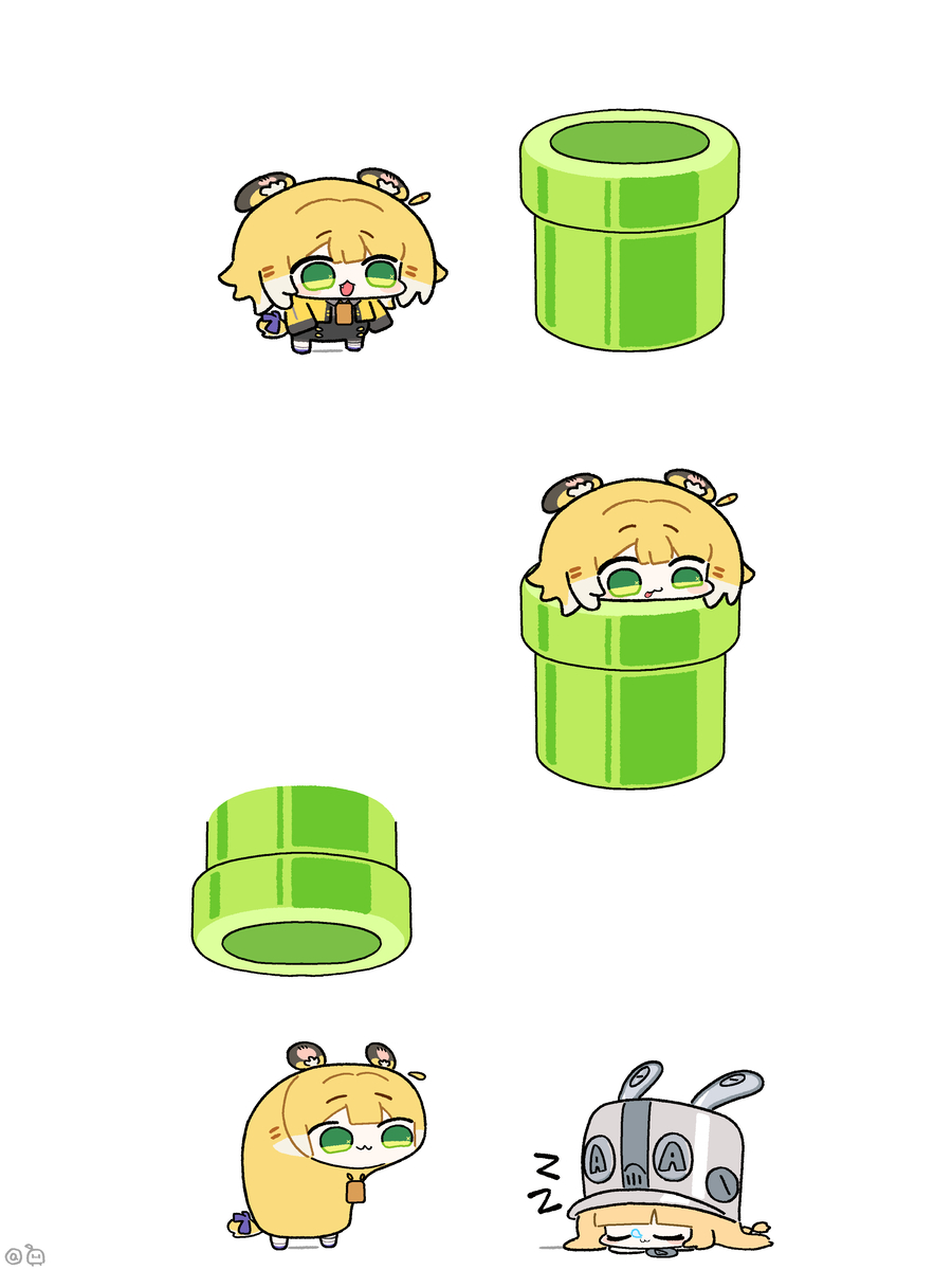 This is a pixiv picture whose title is 🕳️🐰.