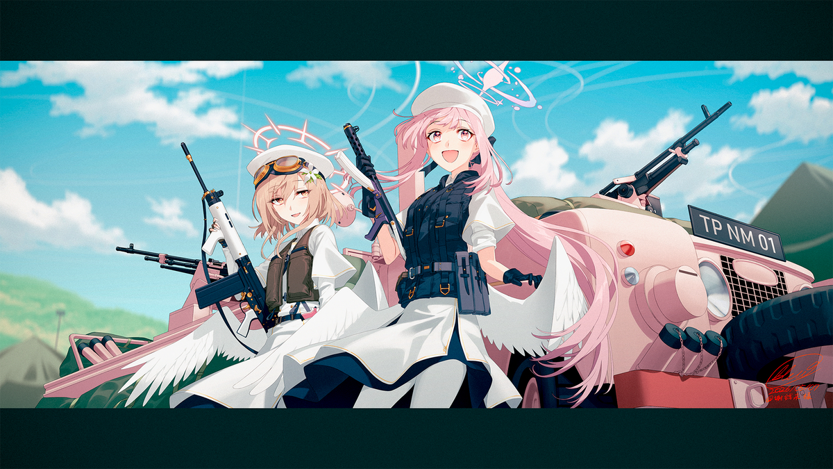 This is a pixiv picture whose title is 【Skeb】しばしの休息.