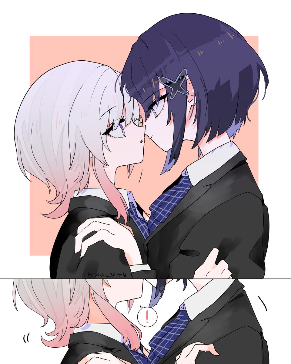 This is a pixiv picture whose title is 高校潜入マーゴちゃん.