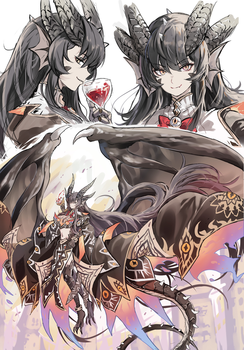 This is a pixiv picture whose title is ミラボレアスちゃんさん.