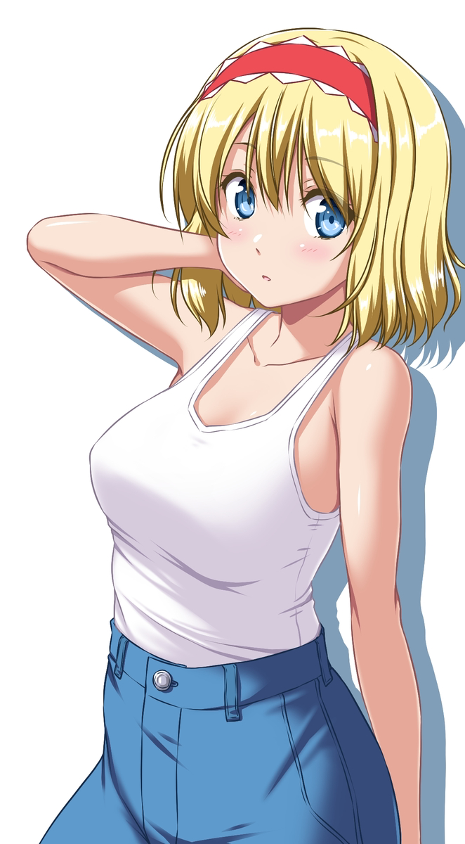 This is a pixiv picture whose title is タンクトップのアリス・マーガトロイド.