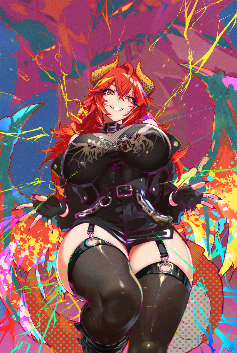 This is a pixiv picture whose title is Dragon Zentreya Arrived.