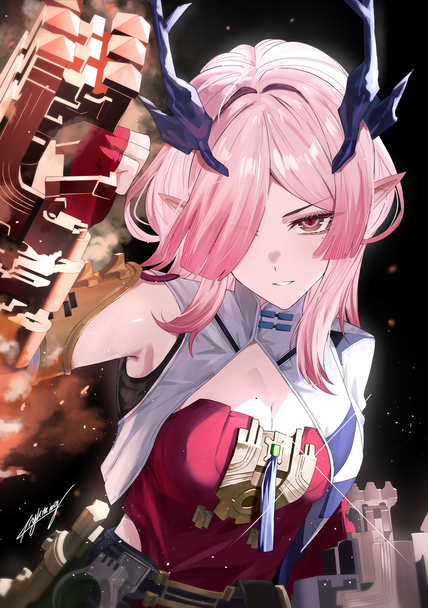 This is a pixiv picture whose title is ミフ.