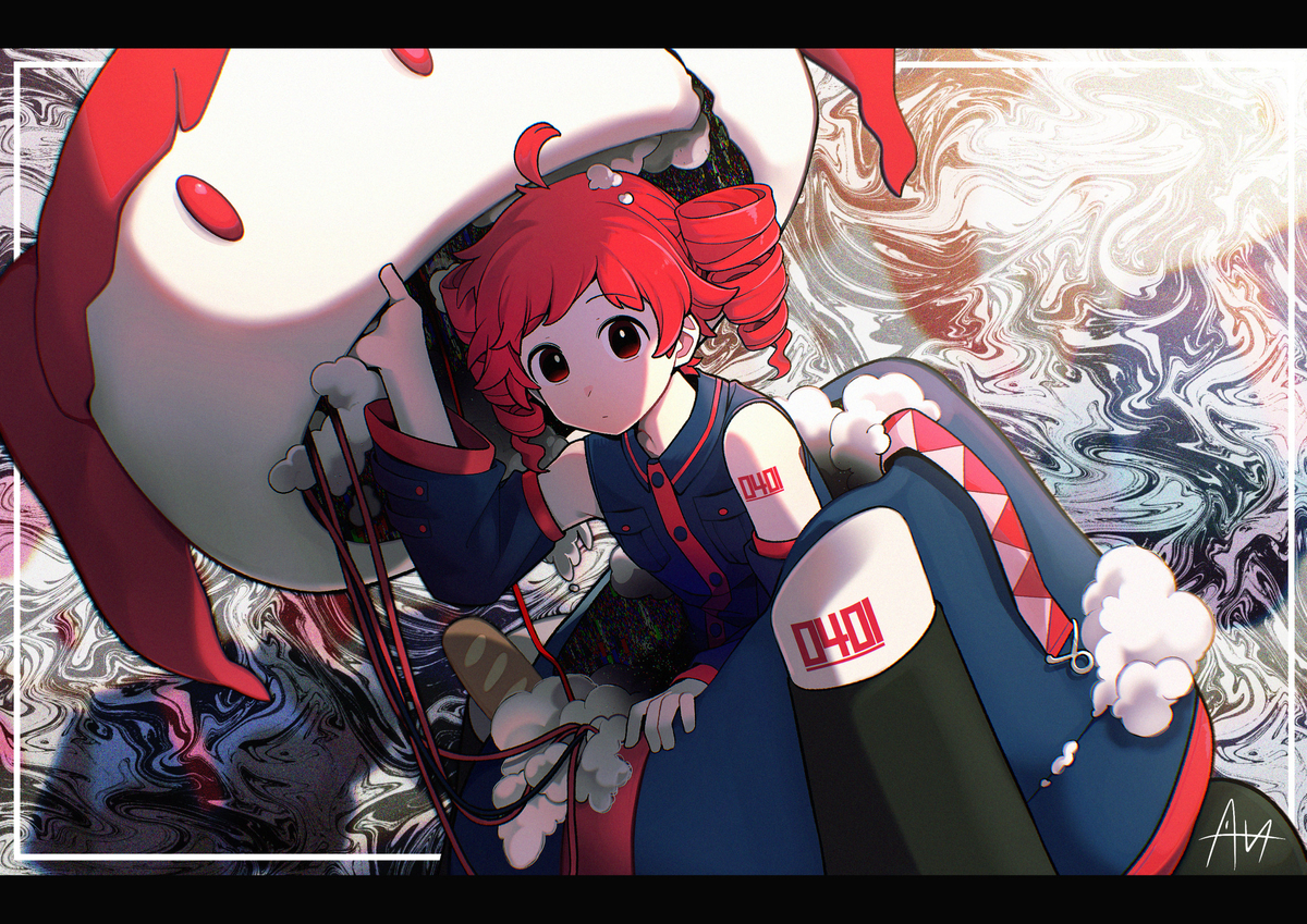 This is a pixiv picture whose title is 人マニア.