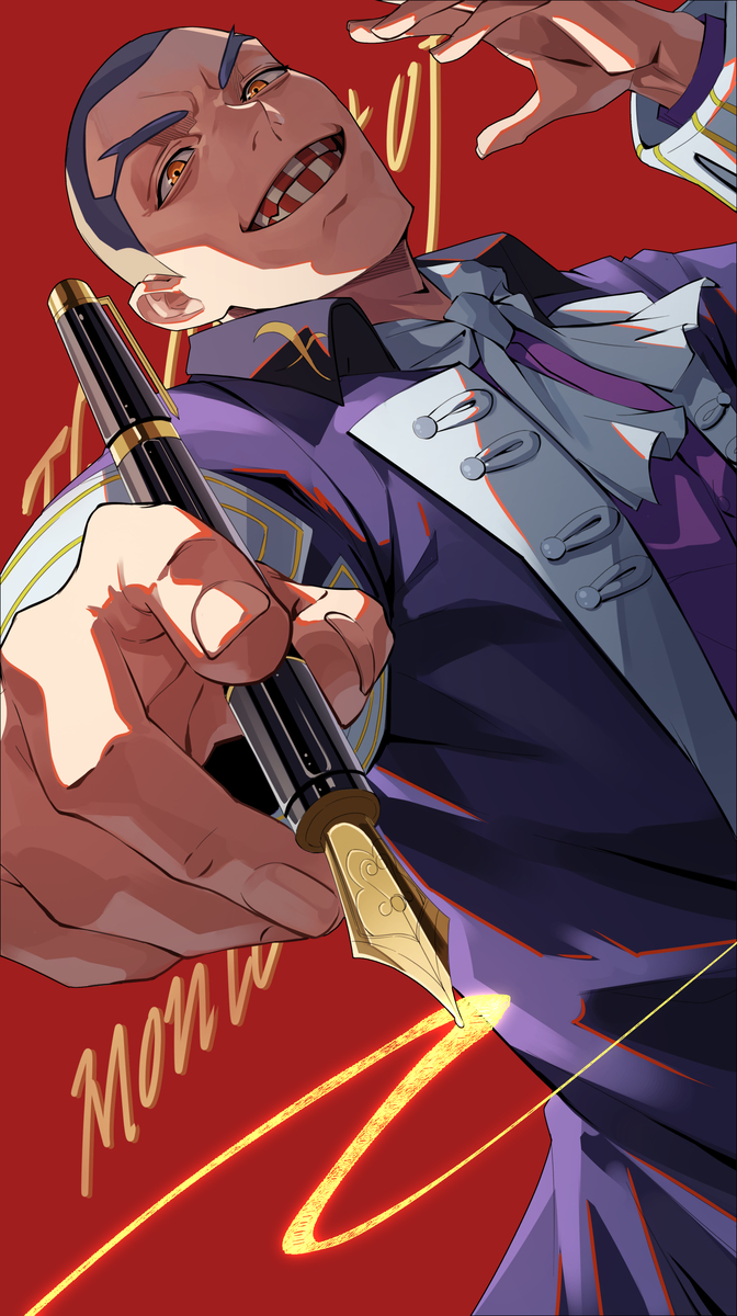 This is a pixiv picture whose title is アレクサンドル・デュマ.