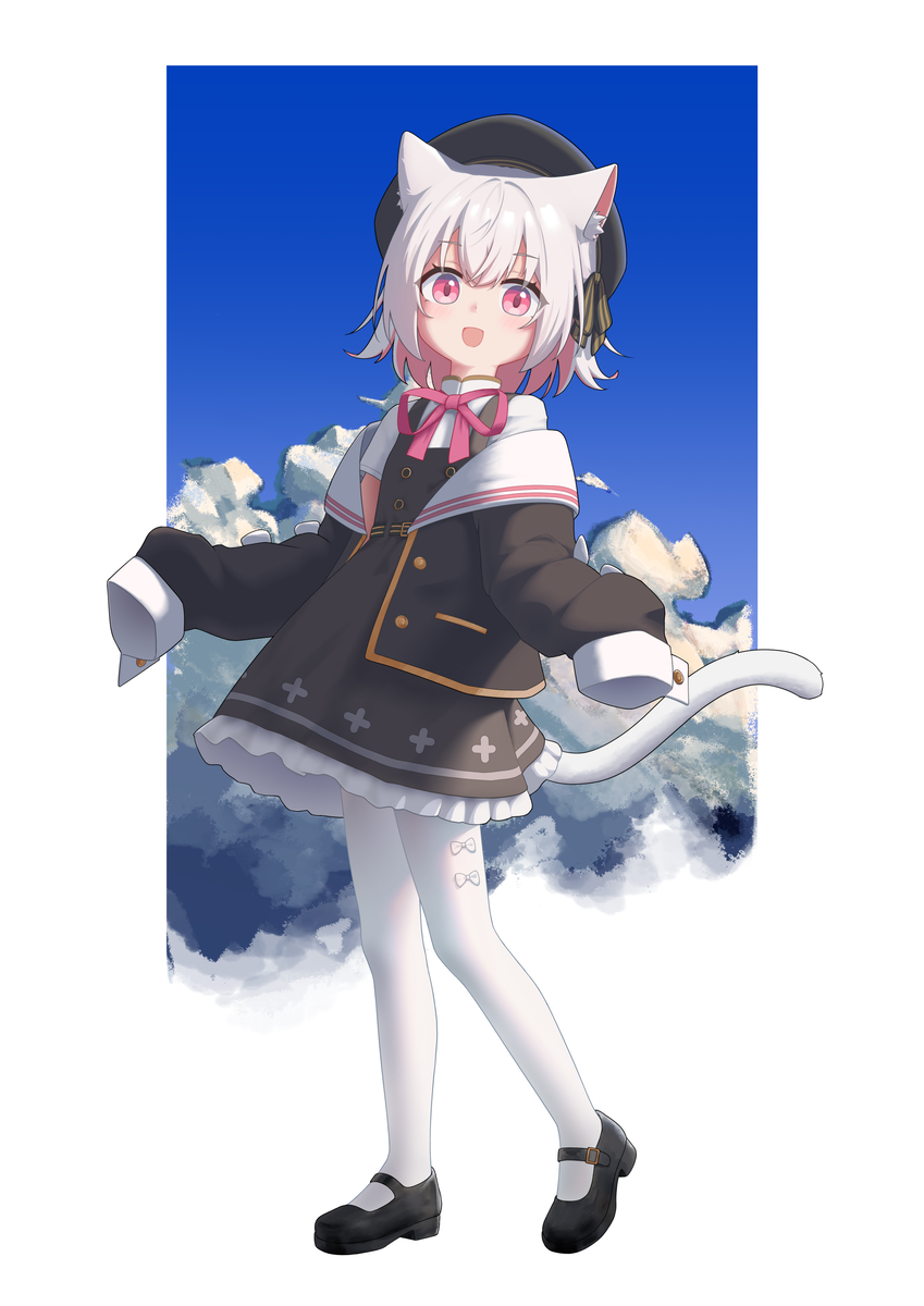 This is a pixiv picture whose title is 小猫.