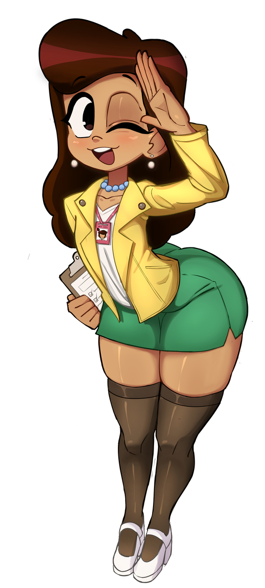 This is a pixiv picture whose title is Office Molly.