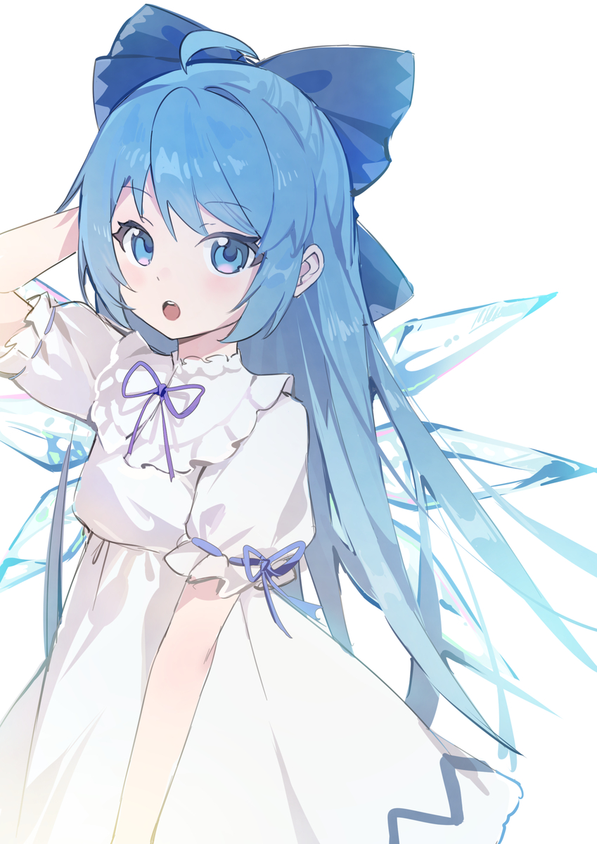 This is a pixiv picture whose title is チルノ.