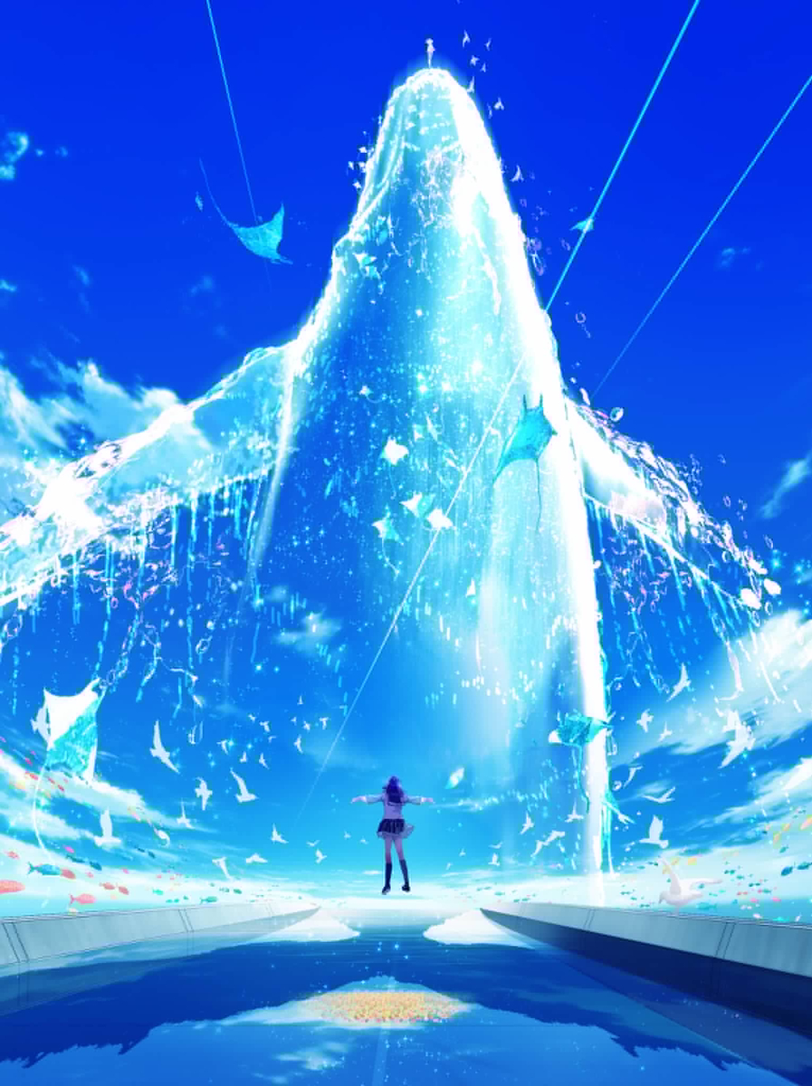 This is a pixiv picture whose title is ただ君に晴れ.