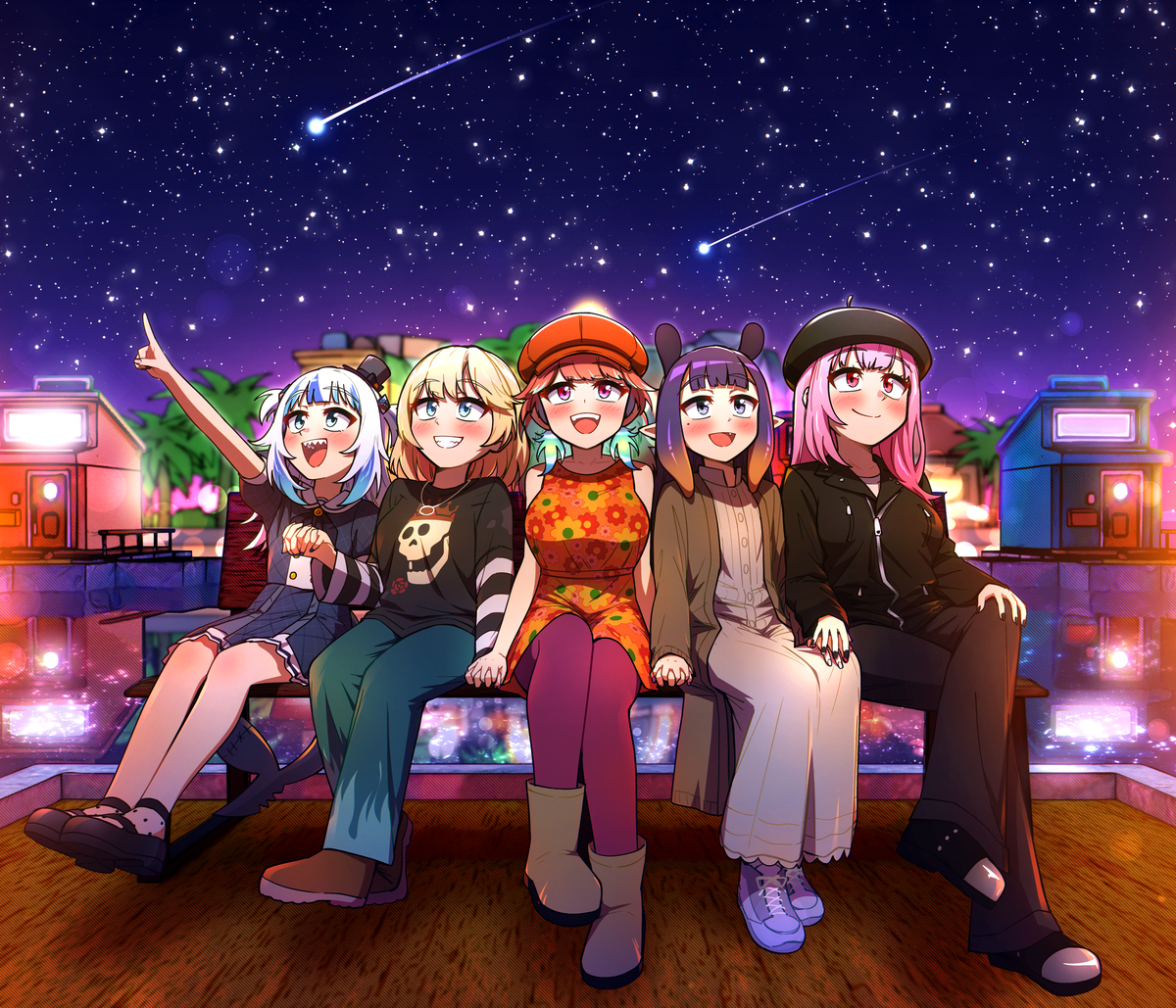 This is a pixiv picture whose title is Myth in Maldives.