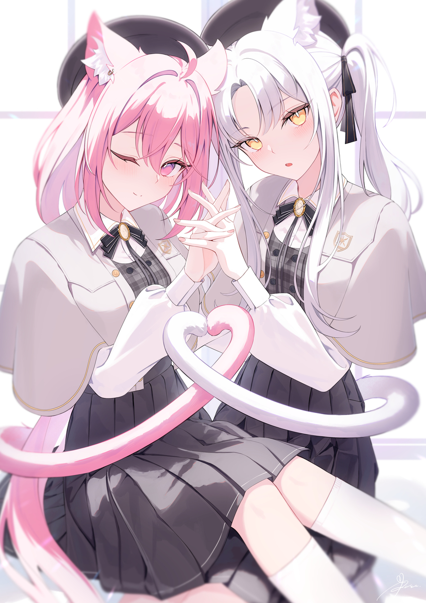 This is a pixiv picture whose title is ルカロア.