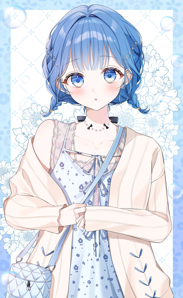 This is a pixiv picture whose title is 🫧🐬.